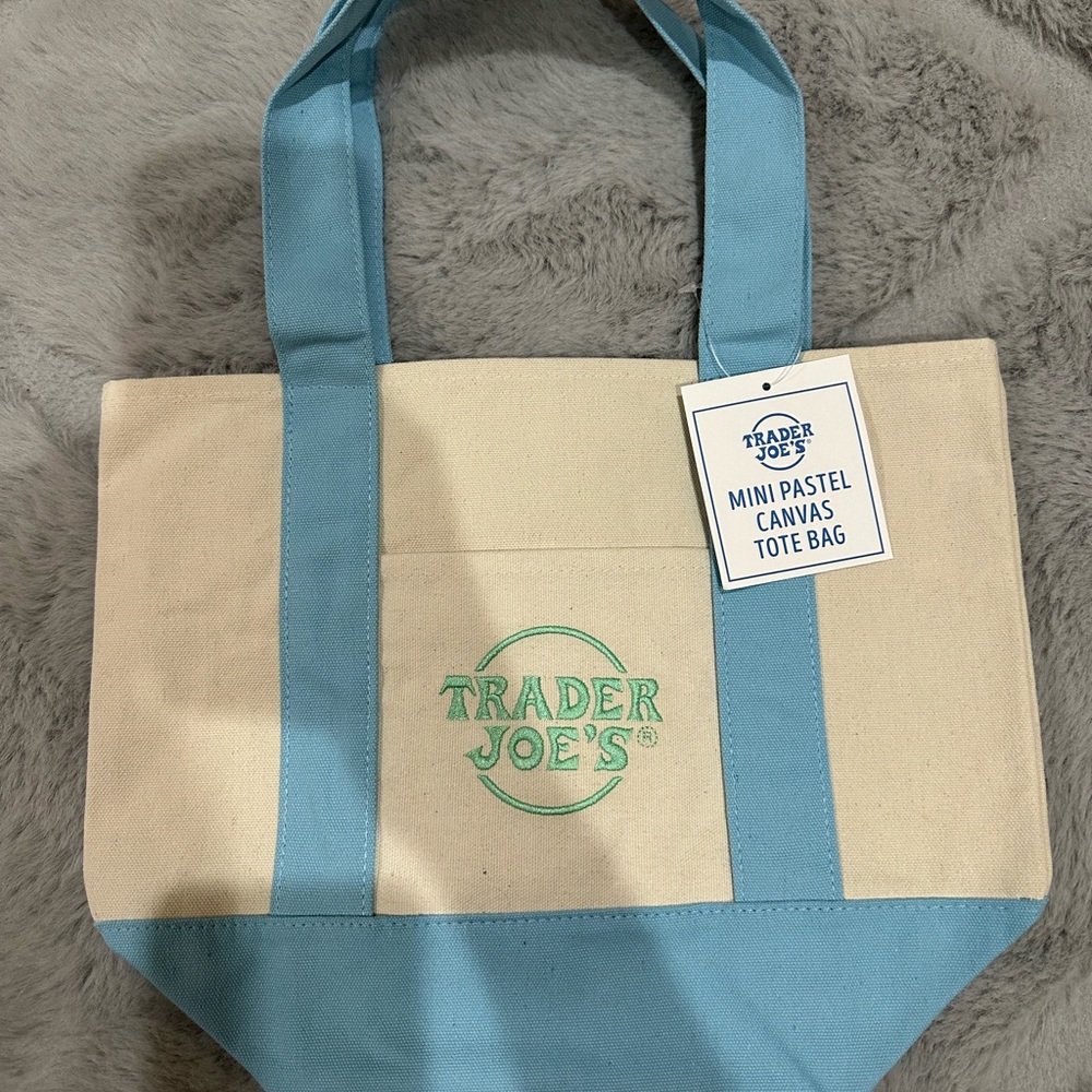 Trader Joe’s Limited Edition Blue Tote Bag